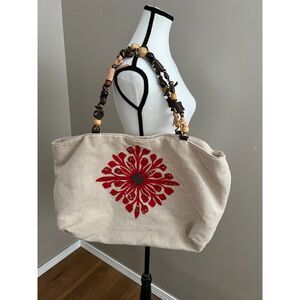 Nine West Jute Boho Tote bag